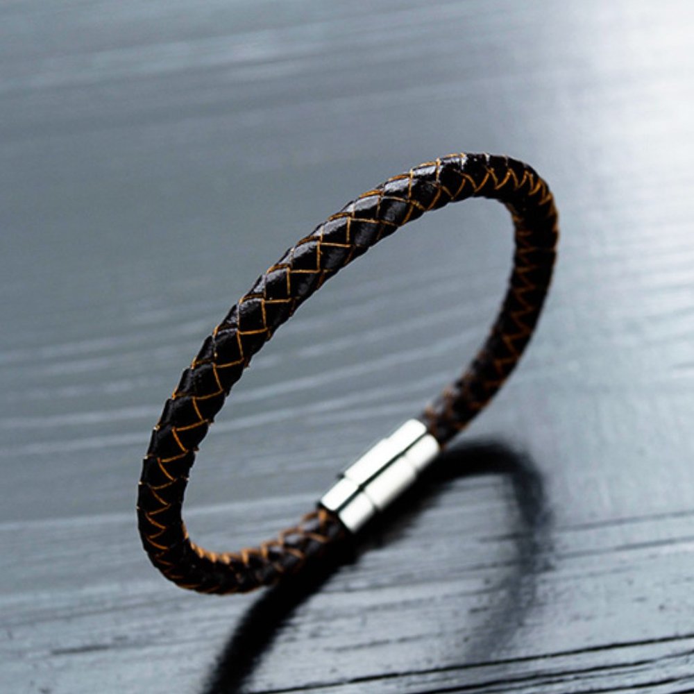 men pu Bracelet - Picture 2 of 2